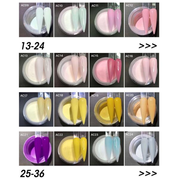 High-quality Manufacturer Customized Durability Colorful 3 In 1 Acrylic Powder For Wholesale acrylic nail wholesale