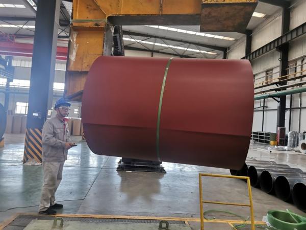 40 ans de garantie AZ150 PPGL tôle ondulée en acier texturé mat