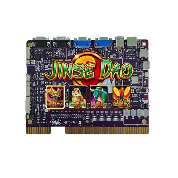 Skill Game Board Jinse Dao 4in1 Multiple Games For Gameroom