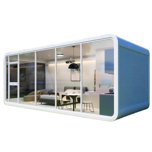 Competitive Price Outdoor Modular 20ft Tiny Homes Apple House Office Pods Coffee Shop Luxury Apartments Apple Cabin Living House