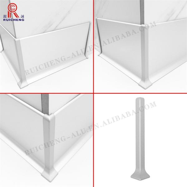 2.7m Powder Coated Aluminium Skirting Waterproof For Kitchen