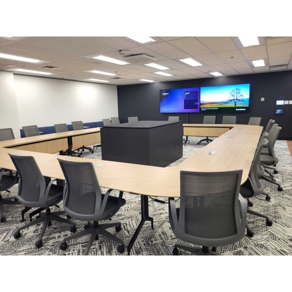 Ultra-thin Front Maintenance Ghalo Series LED Display with Mixed Assembly for Indoor Use