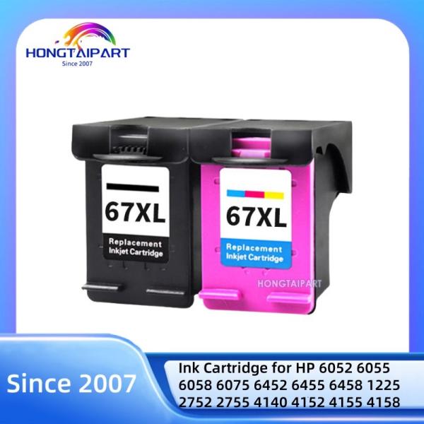 Cartouche d'encre HP 67 67XL originale pour les imprimantes HP 6052 6055 6058 6075