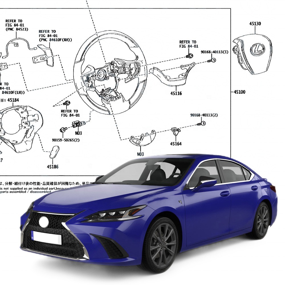 OEM 4513033640C0 Car Aftermarket for Toyota Lexus ES300/ES350 Full Range Auto Accessories