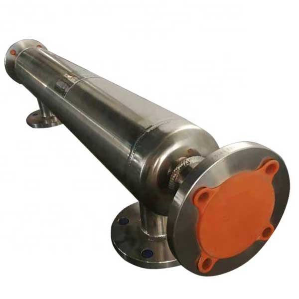 cambiador de calor de la hoja de tubo doble 0.8Mpa