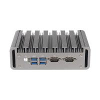 Intel Core I5-6200U Mini PC industriel sans ventilateur avec double RS232 COM double LAN DDR4