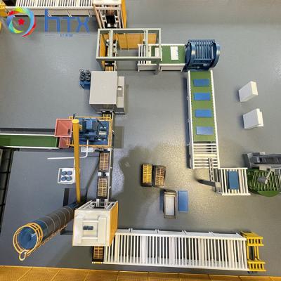 Fully Automatic Artificial Stone Production Line Floor Tile Making Machine