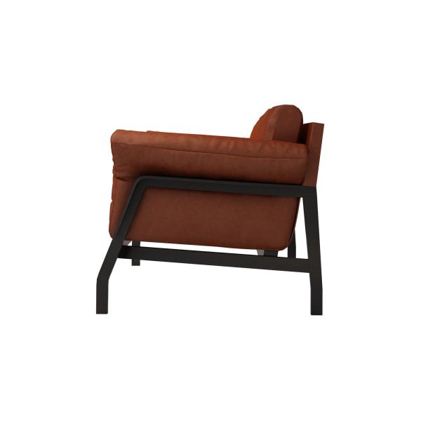Confortable leisure chairs by Cotton linen fabric upholstered with Ash wood frame for apartment used