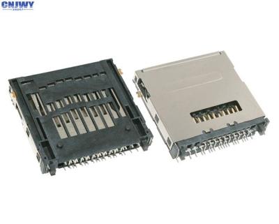 Três em uma resistência terminal da temperatura do conector de cartão do SD do micro boa