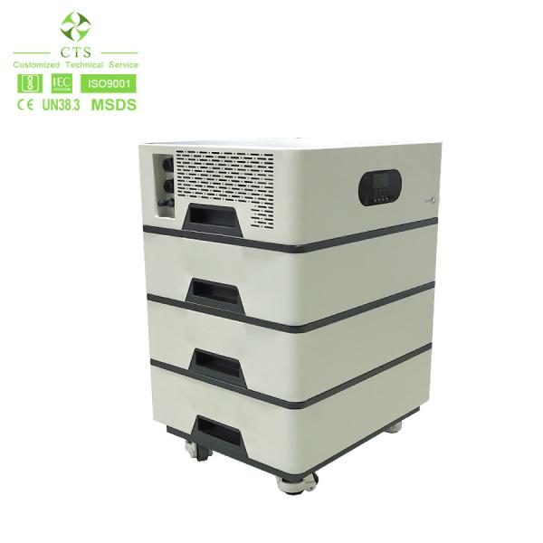 Battery and inverter all-in-1 stackable battery 48V 51.2V 100ah 300ah 300ah 600ah ESS battery for home solar energy storage