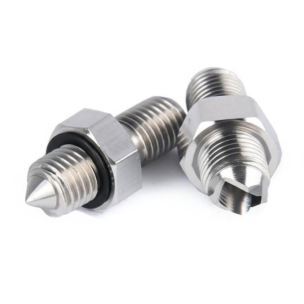 Velas antiarrastre de acero inoxidable M0.8-M12 Partes giratorias CNC