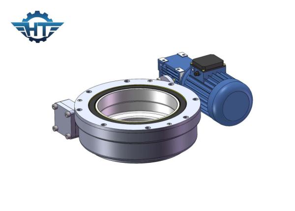 Worm Geared Hydraulic Slewing Drive For High Torque Construction Machinery