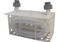 Échangeur de chaleur anticorrosif de bobine d'immersion de Fluoroplastic FEP/matériel de PTFE/PFA