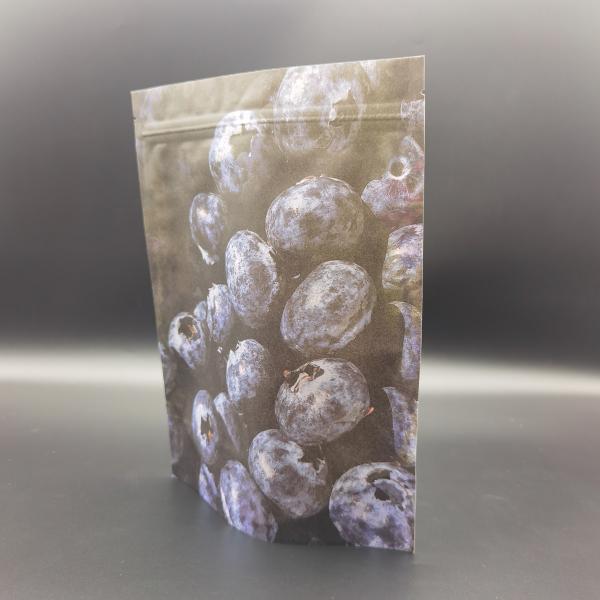 100% Compostable Packaging Bags White Kraft Stand Up Pouch 120um TUV Certified