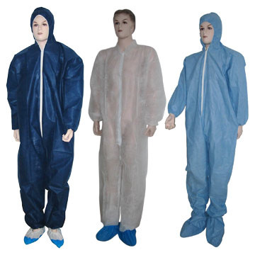 Non-woven coverall / protective clothing / protective garment