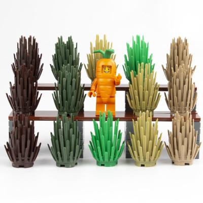 MOC bush shrubbery bricks grass plants tree garden accessories building blocks