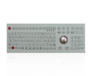 Rugged Flat Membrane Medical Keyboard All In One Function washable Keyboard