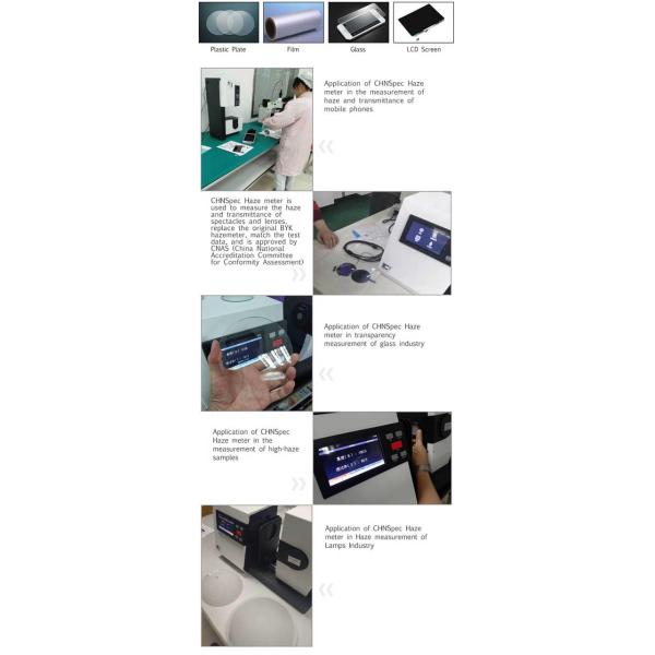 Метр прозрачности экрана касания пластиковый стеклянный для помоха ясности и теста CS-720 передачи для замены помоха Гара i Byk