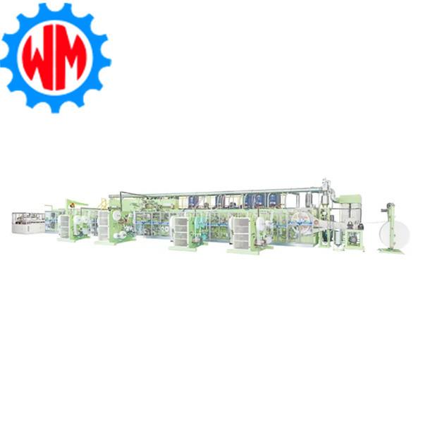 PLC Control Pull Up Baby Diaper Production Line Good After Sale Fully Automatic