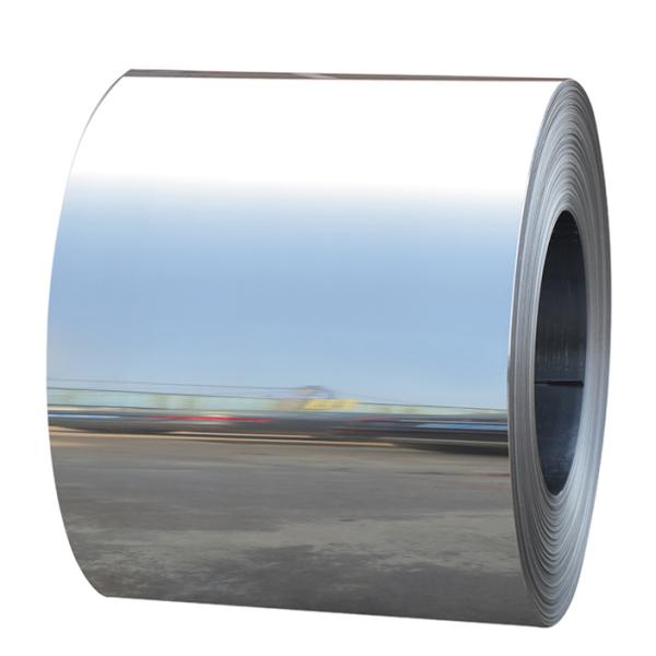 1250mm Width Stainless Steel Coil Cold Rolled BA Mirror Finish Grade 410 430