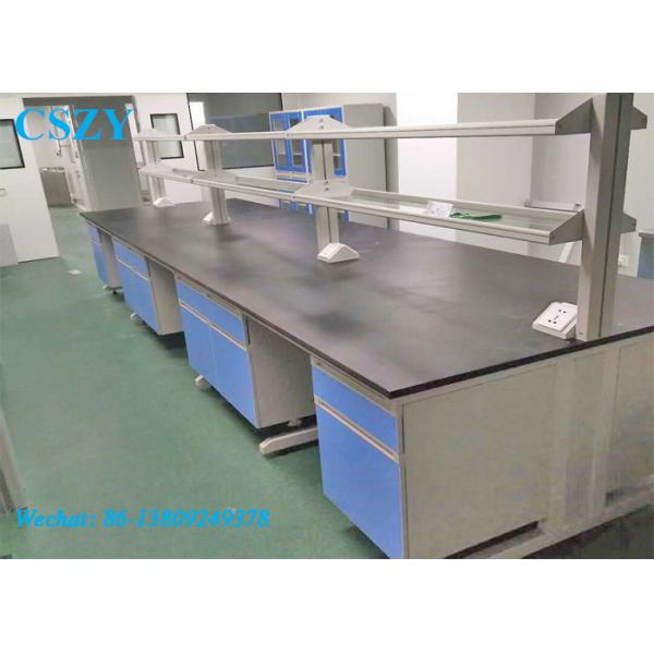 C- Frame Structure Chemical Lab Furniture Workstation For Experiment / Research
