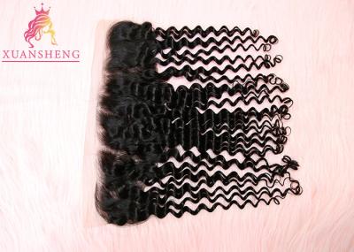 Full Cuticle 13x4 Lace Frontal Deep Wave 100% Virgin Human Closure Hair