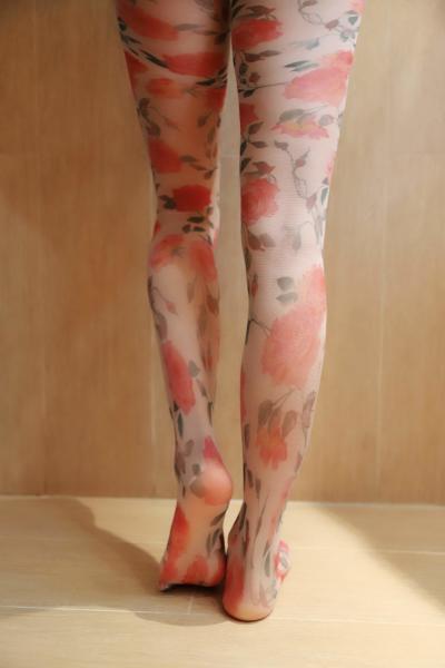 Lady Sexy Knee High Socks Colorful Cute Thin Semisheer Nylon