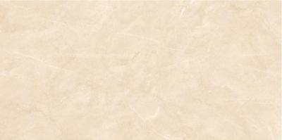 Glazed Decorative Ceramic Tile Yellow Marble Pattern For Bedroom Wall
