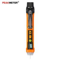 Lámpara de la iluminación del detector del voltaje ca de la pantalla LCD 600V PM8909C con destornillador