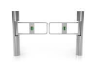 puerta de oscilación de acero inoxidable del cilindro de la columna del brazo 168m m de 3s 500m m
