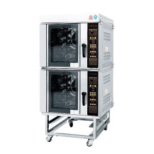 Yasur dez bandejas areja alcatrões do croissant da cookie 2X9.5Kw do forno