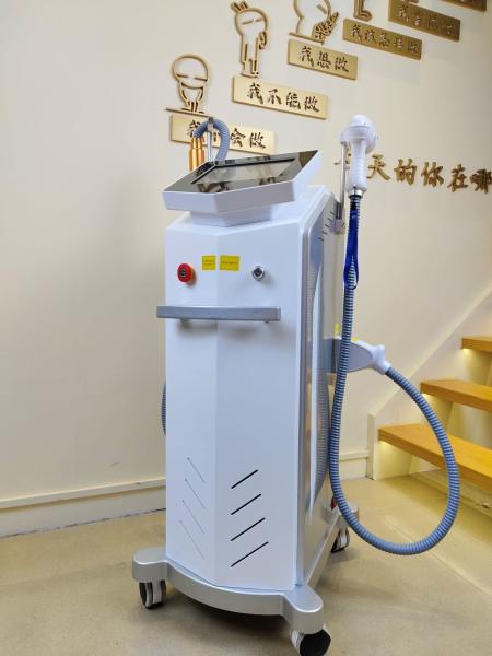 Professional UK Plugs Type Diode Laser Hair Removal Machine with STANDING Design and 755/808/1064 NM