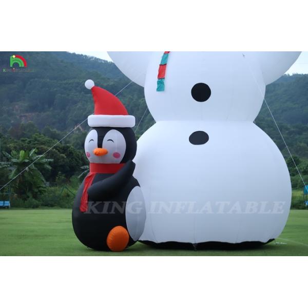 26/33FT Outdoor Christmas Snowman Inflatable Giant Inflatable Snowman With Blower For Christmas Holiday Indoor Outdoor Party Garden Yard Decoration