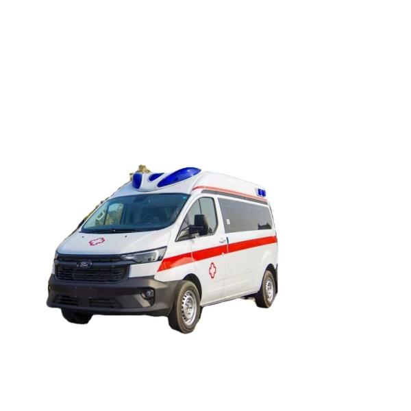 Customized New Ambulance Euro 5 Hospital Disability Transfer Vehicle 4x2 Mobile Clinic Vehicle