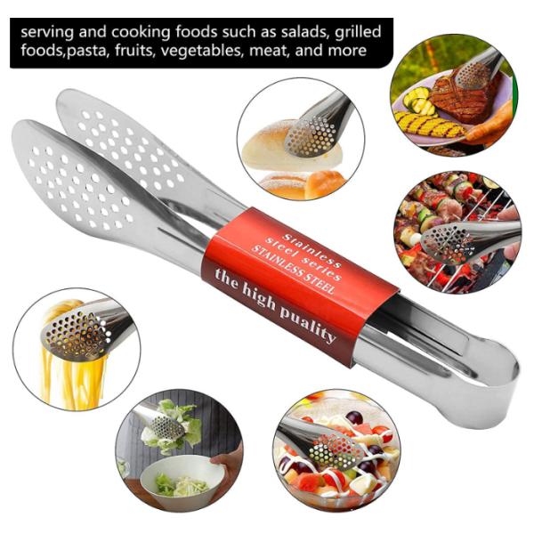 Длина схватов 9in еды кухни нержавеющей стали коррозионнозащитная