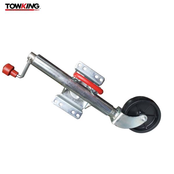 350kg Loading 240mm Extension Heavy Duty Jockey Wheel For Caravan