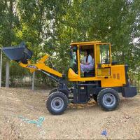 3 Ton Wheel Loader Machine Color modificaron con Isuzu Axle garantía de 1 año para requisitos particulares
