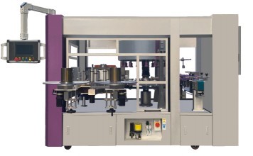 42000BPH Square Round Bottle PLC Control Automatic Hot Melt Labeling Machine