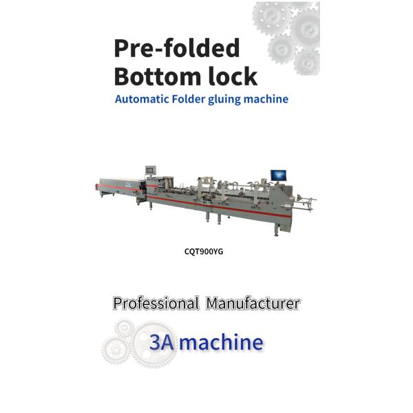CQT 900YG-2 высокопроизводительная предварительно сложенная машина для изготовления волнистых коробок с нижним замком