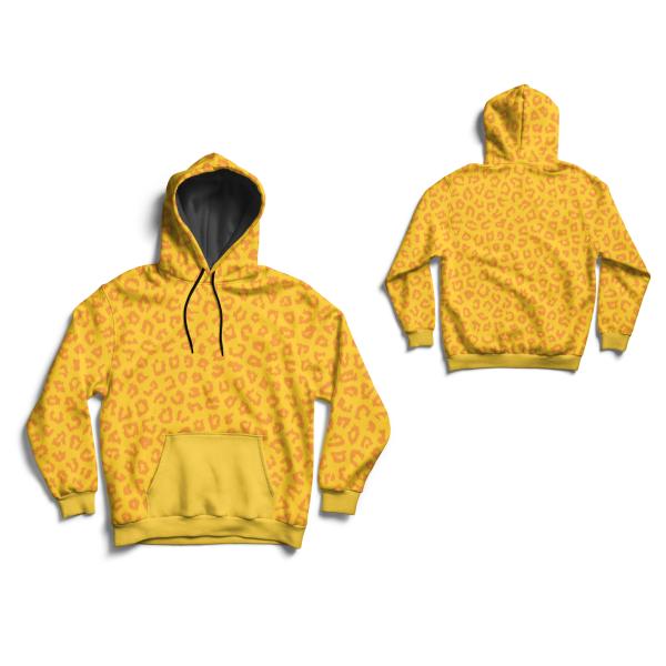 Terry 65% Cotton 35% Polyester Sports Custom Sublimated Hoodies