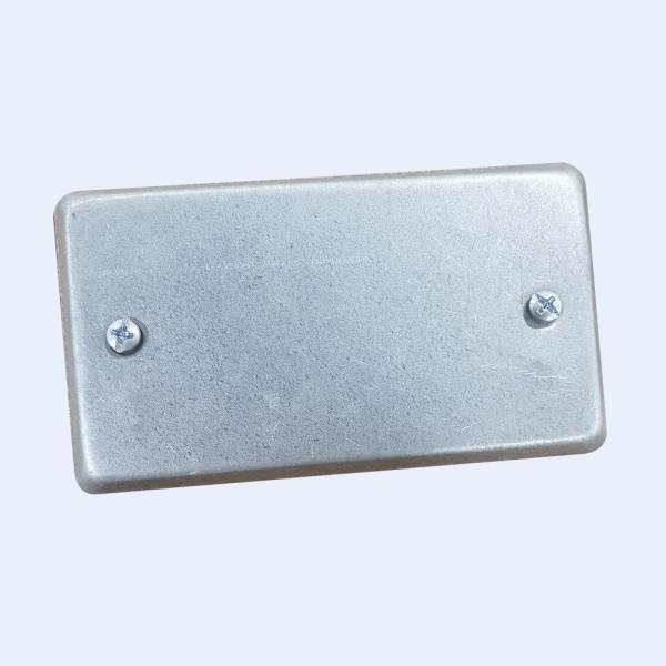 Electrical 1.60mm Thick Conduit Junction Box Prefabrication One Two Gang
