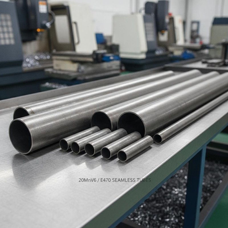 20MnV6 / E470 Seamless Tubes and Hollow Bars with High Weldability and EN 10294-1 Compliance