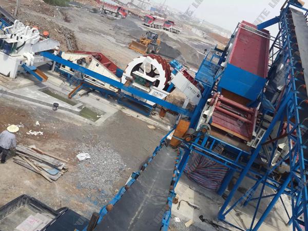 Оборудование песка компосита 80 ТПХ моя, меньше шайбы песка винта рассыпки
