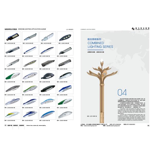LED Solar street lights for city road lighting contruction 300W