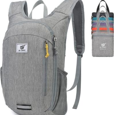 Modern Practical Solar Panel Backpacks 50L Waterproof Polyester Solar Powered Backpack