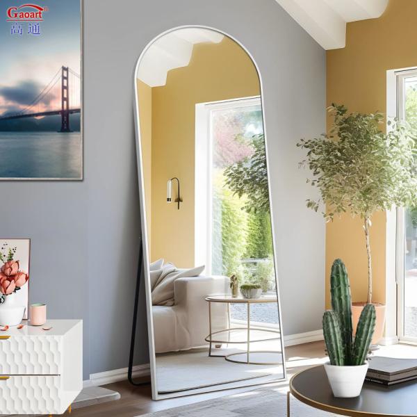 Северный пол Большой длинный полный длины туалет Стоящая стена Led Hair Station Домашний декор Салон Зеркало 50 Гостиная CN SHN