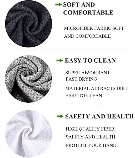 Китайский производитель оптовой заказ логотип влажное и сухое полотенце для гольфа микроволокна вафли супер поглощающий сублимации