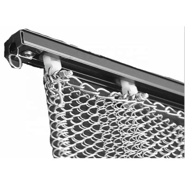 3.75м высота Алюминиевая цепь почтовый занавес Гостиница