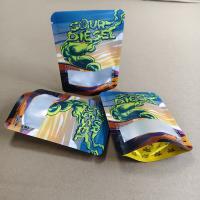 Sachets présentoirs verticaux brillants pour l'emballage de jouets avec fenêtre transparente, écologiques et biodégradables.