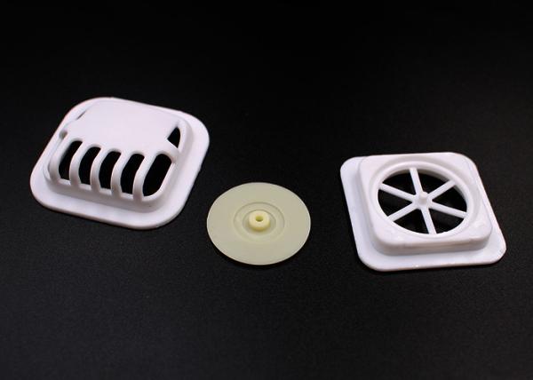 Rectangle 36*36mm Silicon Exhalation Valve Good For Filter Particulate